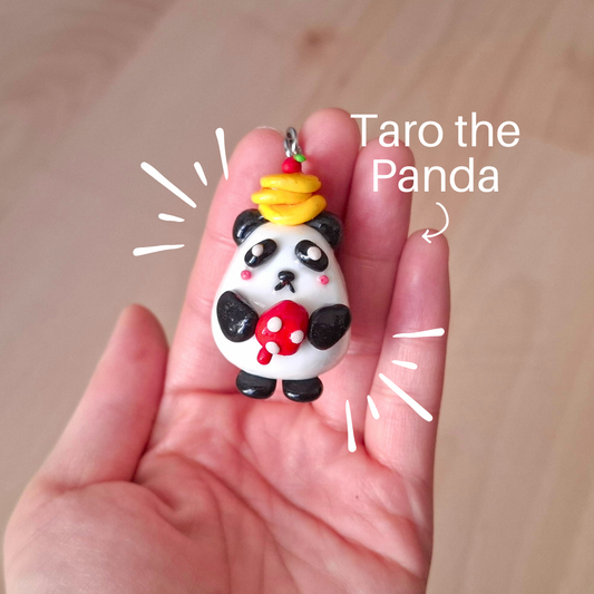 Taro the Panda Keychain