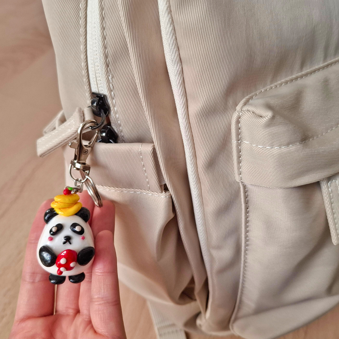 Taro the Panda Keychain