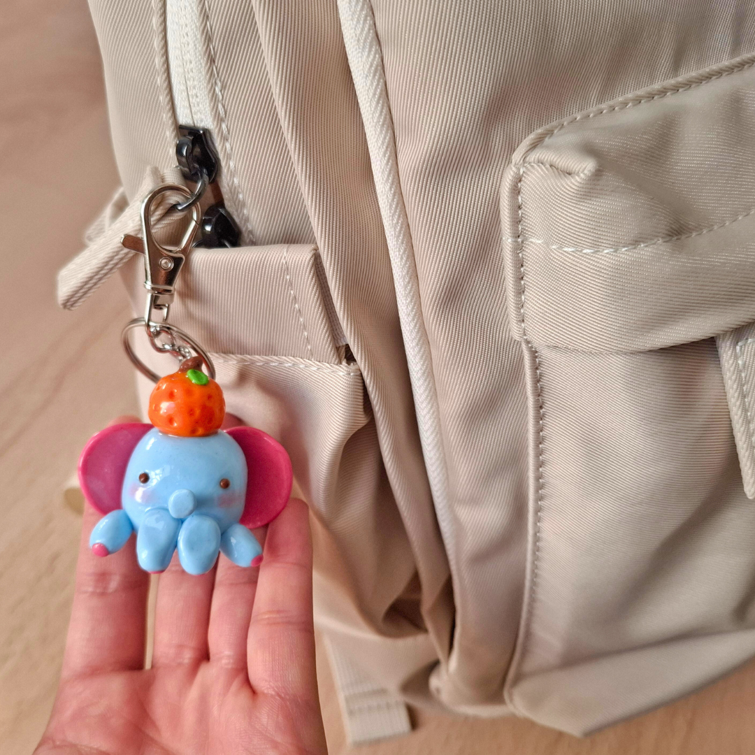 Krisi the Elephant Keychain