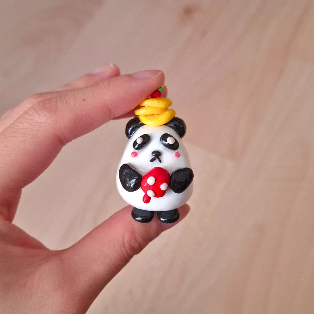 Taro the Panda Keychain