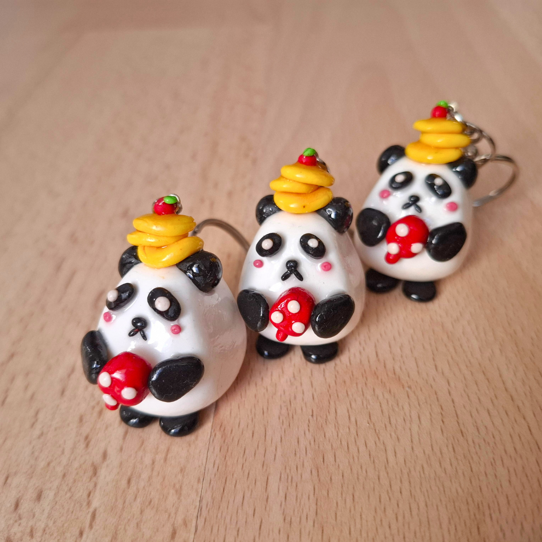 Taro the Panda Keychain