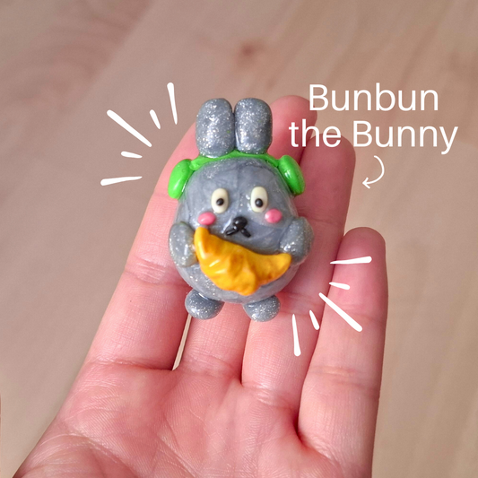 Bunbun the Bunny Keychain