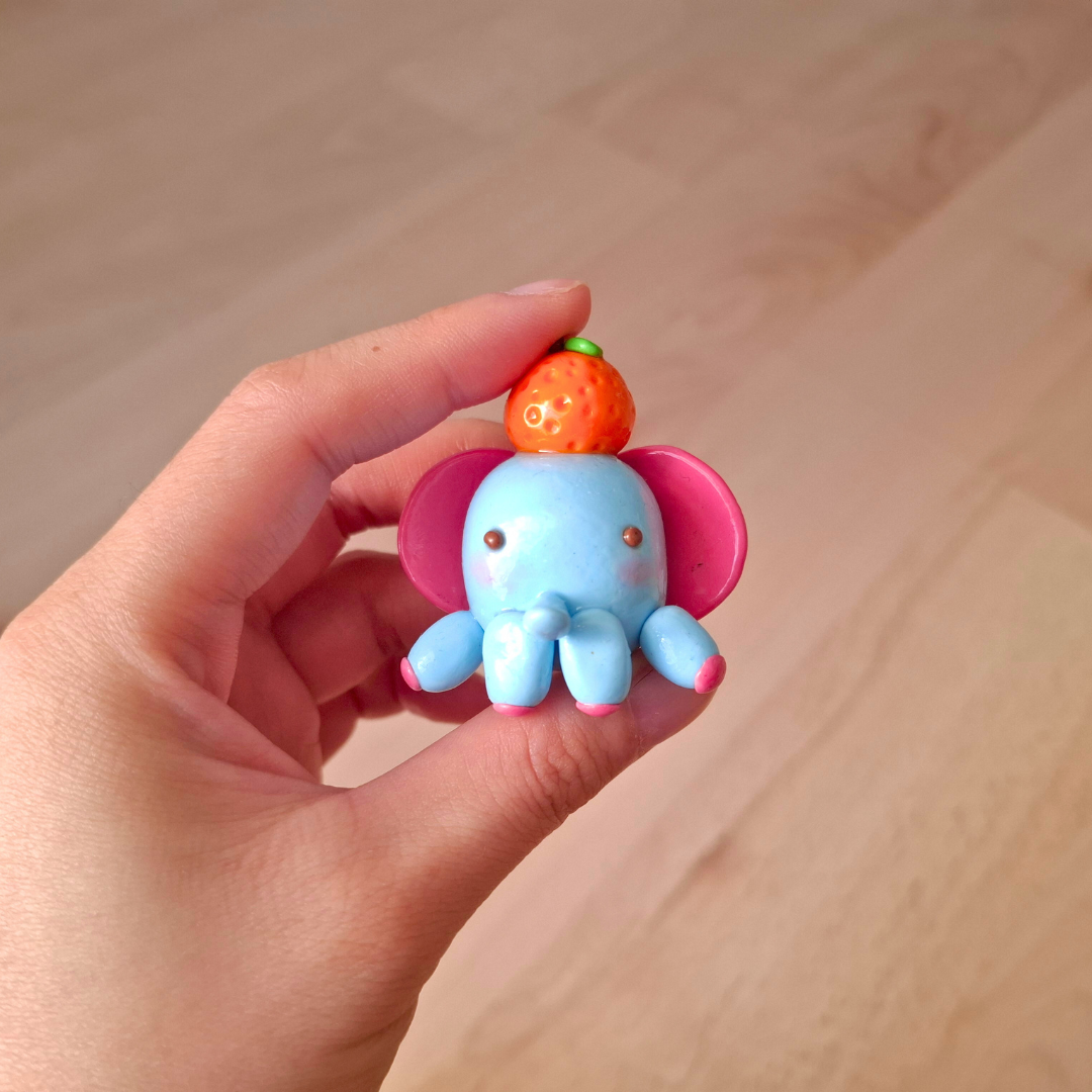 Krisi the Elephant Keychain