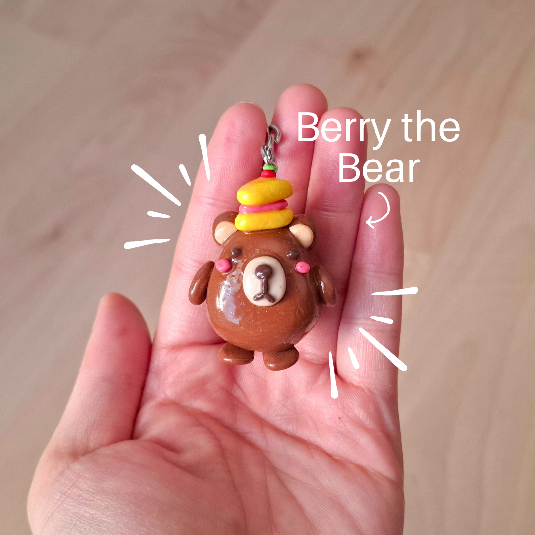 Berry the Bear Keychain